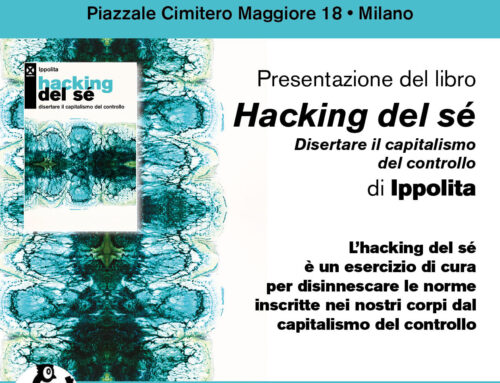 Presentazione Hacking del sé – 11 novembre 2024, Cascina Torchiera MIlano