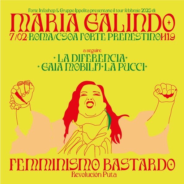 maria galindo tour italiano